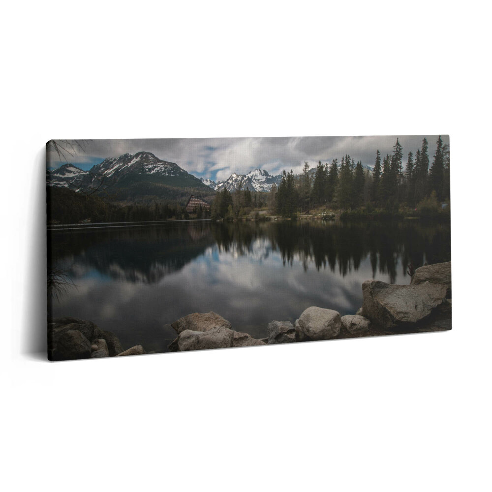 Vászonkép nyomtatás 120x60 Magas Tátra Szlovákiában