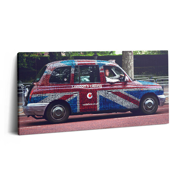 Vászonkép nyomtatás 120x60 Brit autó