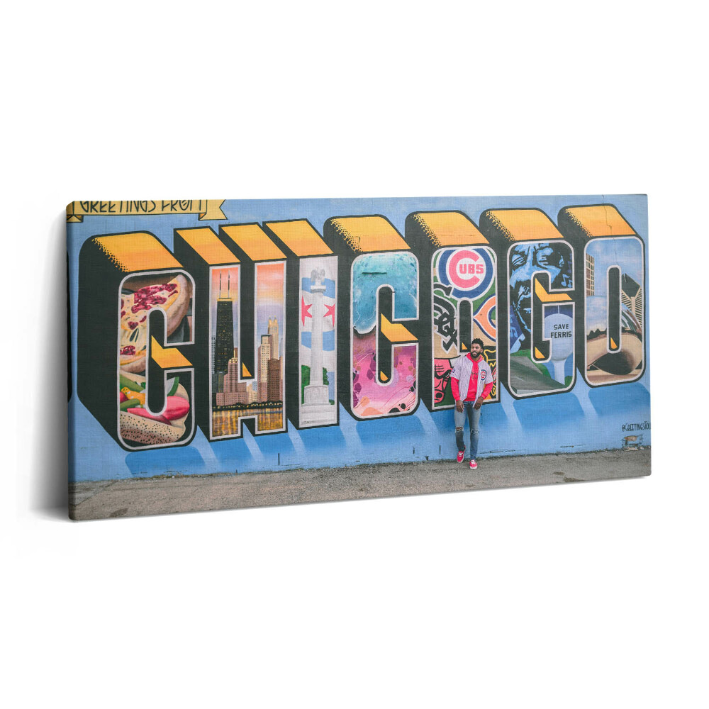 Vászonkép nyomtatás 120x60 Graffiti az Egyesült Államokban