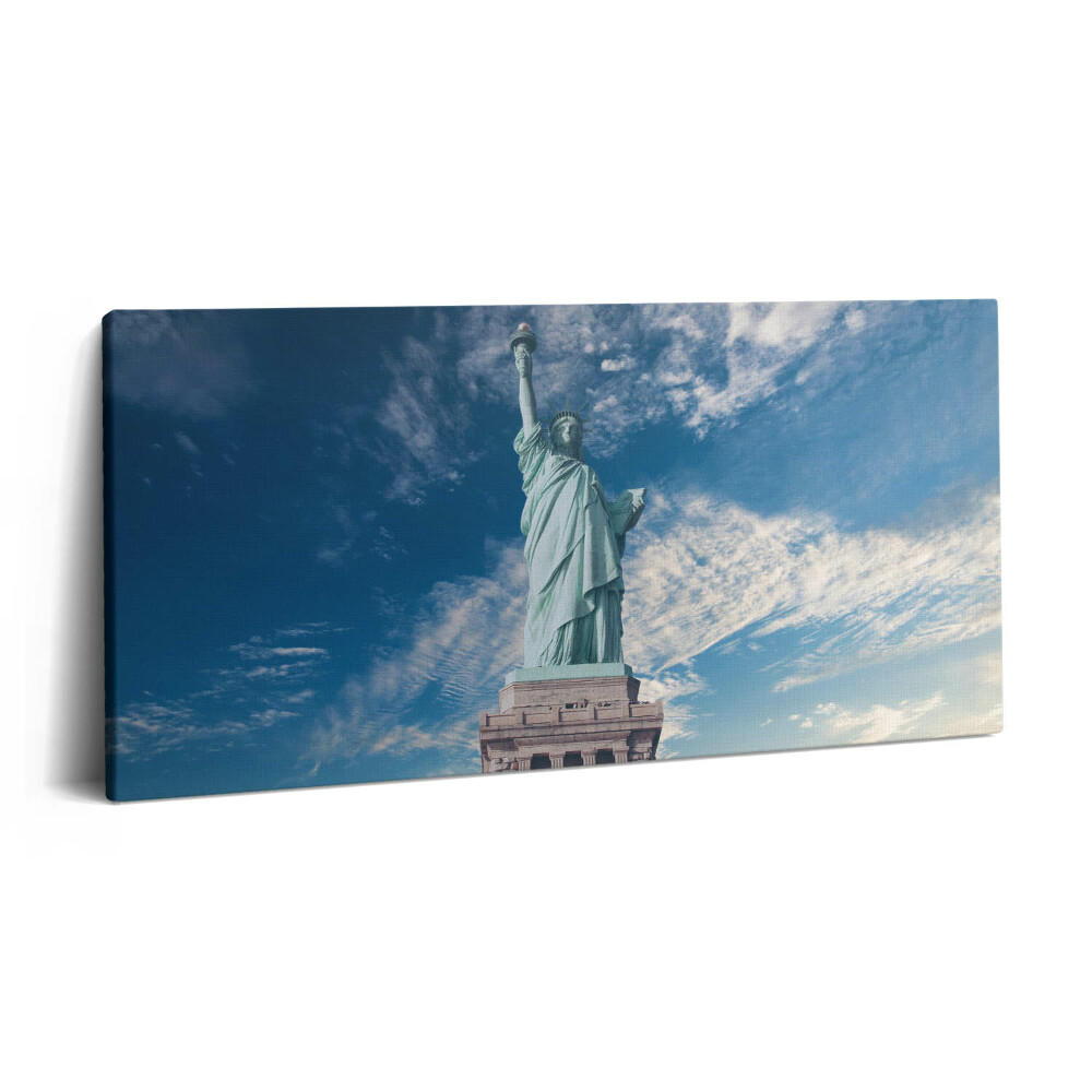 Vászonkép nyomtatás 120x60 Szabadságszobor New Yorkban