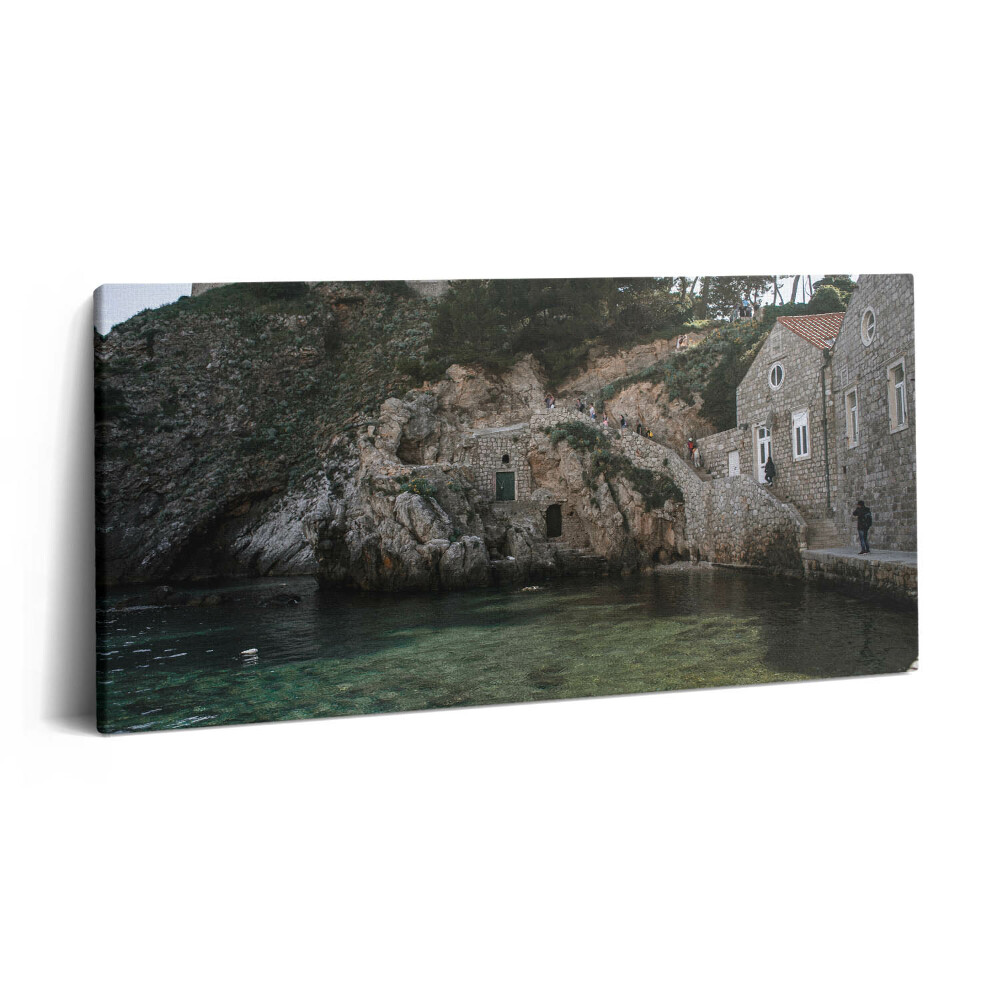 Vászonkép nyomtatás 120x60 Dubrovnik városrész