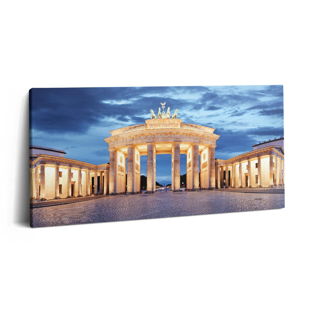 Vászonkép nyomtatás 120x60 Brandenburgi kapu Németország