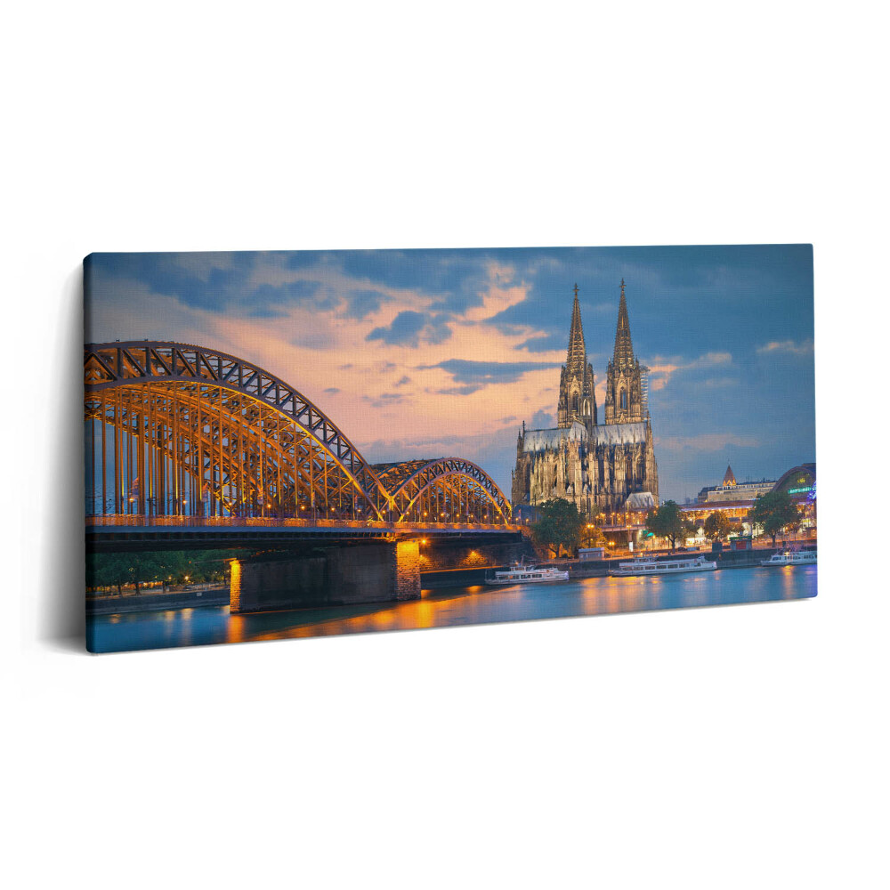 Vászonkép nyomtatás 120x60 Városháza látképe