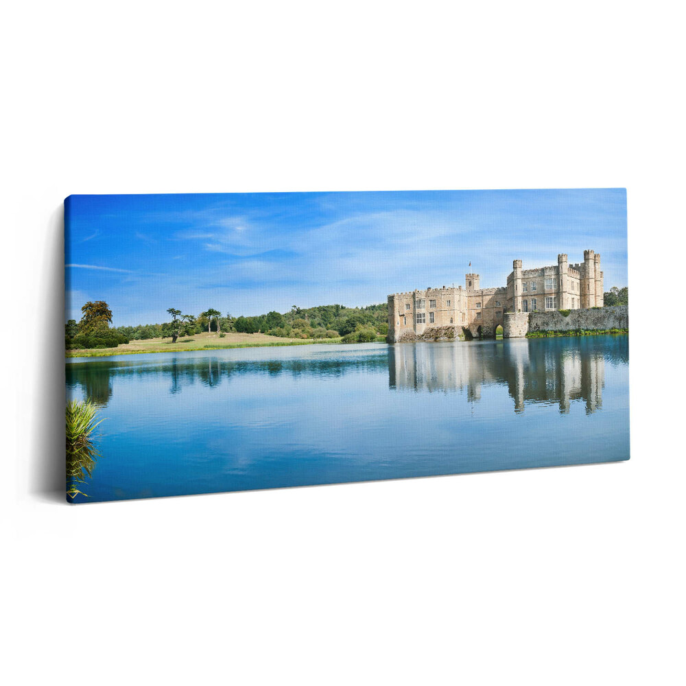 Vászonkép nyomtatás 120x60 Leeds kastély Angliában