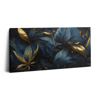 Vászonkép nyomtatás 120x60 Dekoratív virágok