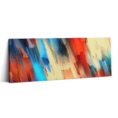 Canvas kép 125x50 Absztrakt olajfestmény