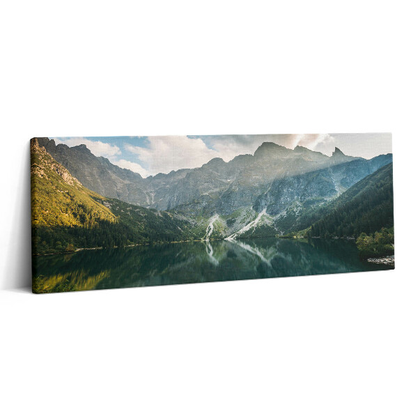 Canvas kép 125x50 Természetes hegyi táj