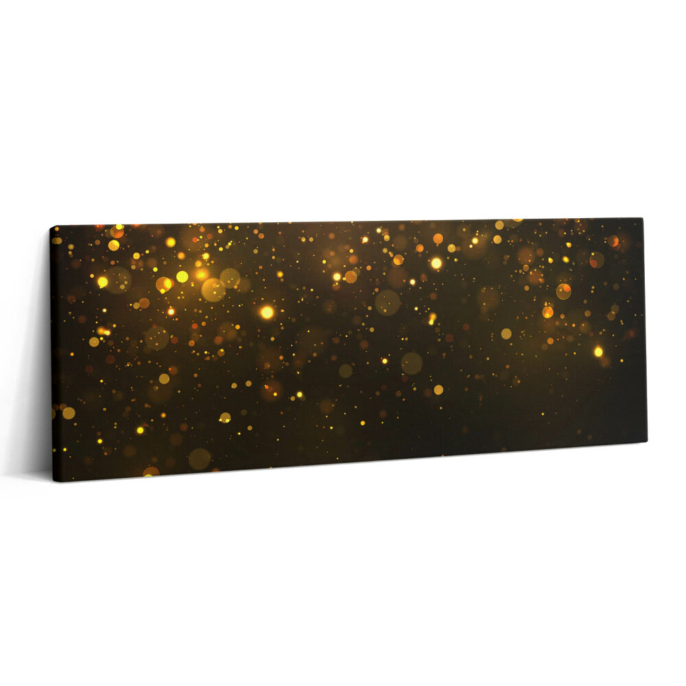 Canvas kép 125x50 Arany csillogás