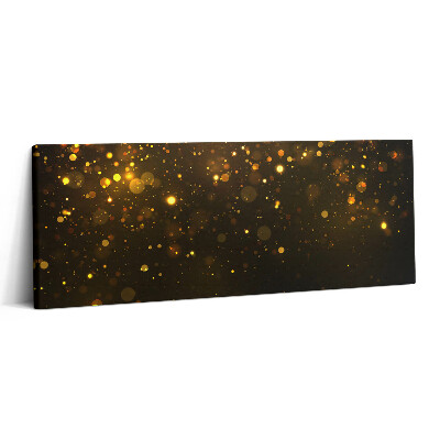 Canvas kép 125x50 Arany csillogás
