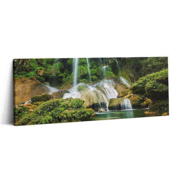 Canvas kép 125x50 Vad természetes vízesés