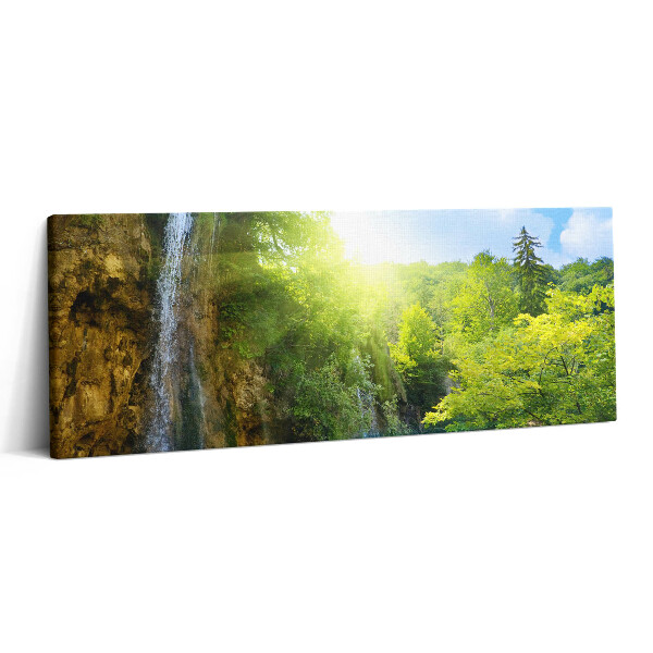 Canvas kép 125x50 Kék lagúna táj