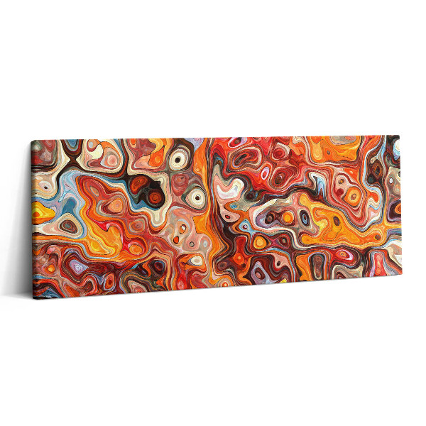 Canvas kép 125x50 Absztrakt káosz - nagyszerű improvizáció
