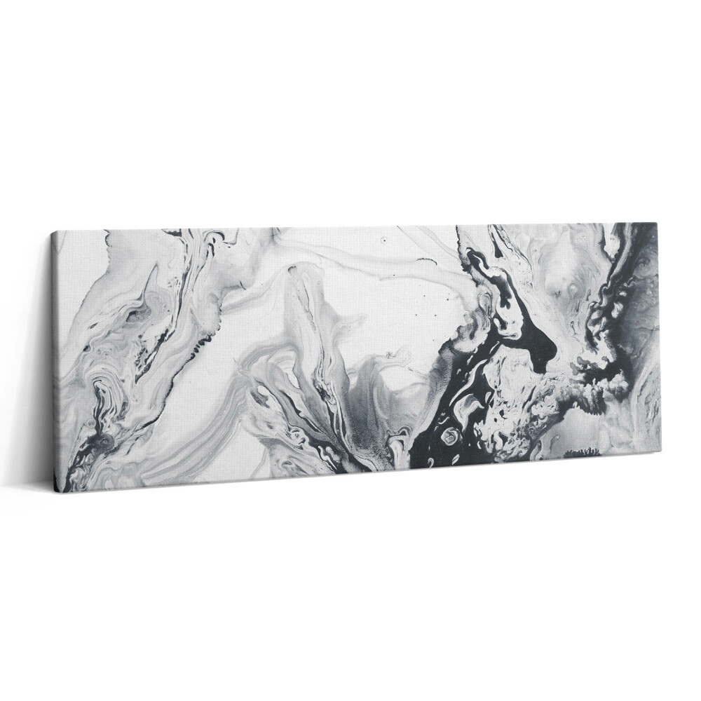 Canvas kép 125x50 Tinta absztrakció - márványtinta