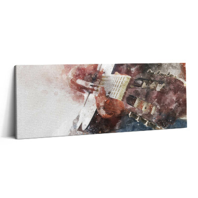 Canvas kép 125x50 Gitáros kilátás