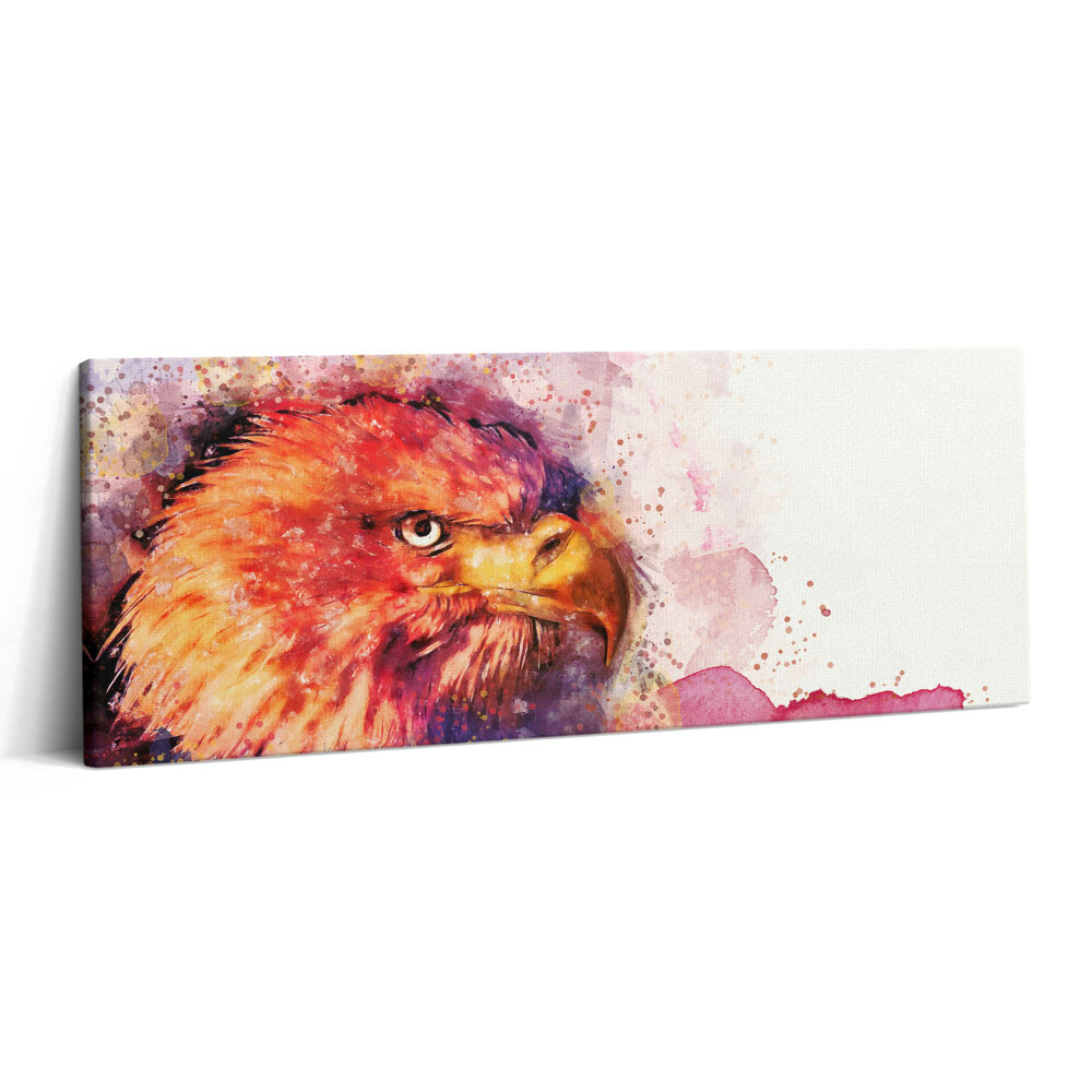 Canvas kép 125x50 Akvarell sas madár