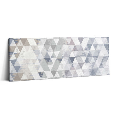 Canvas kép 125x50 Geometrikus minta háromszögekkel