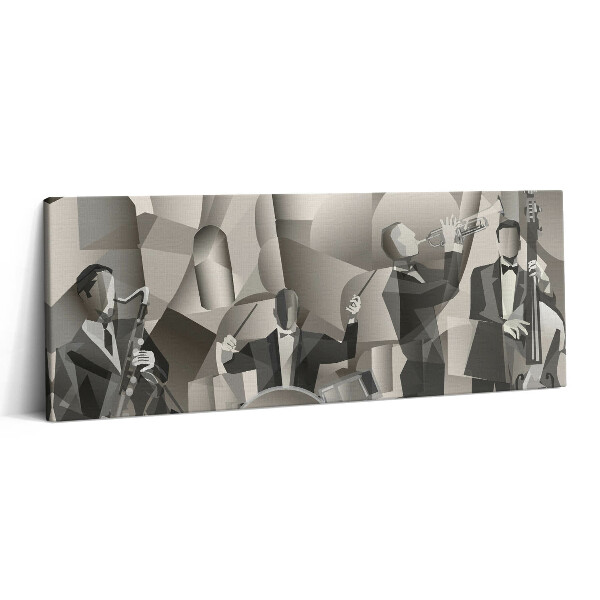 Canvas kép 125x50 Geometrikus figurák zenekar