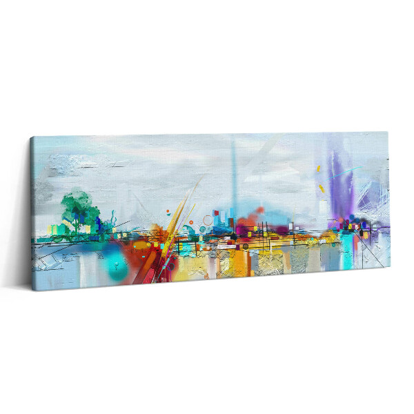 Canvas kép 125x50 Absztrakt híd