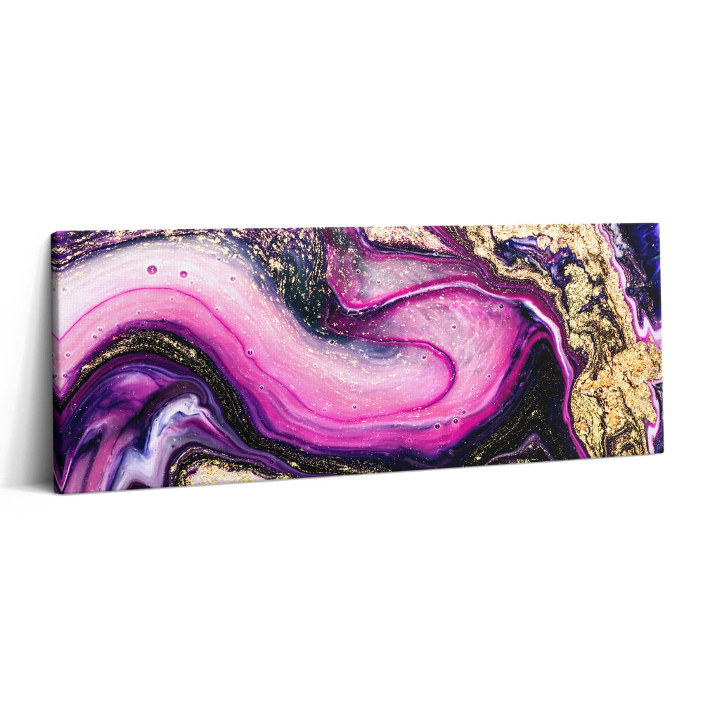 Canvas kép 125x50 Márvány absztrakció arannyal