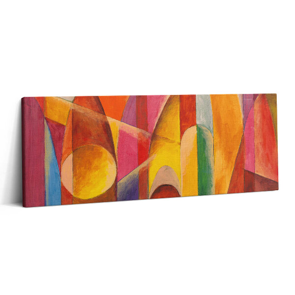 Canvas kép 125x50 Színes absztrakt művészet