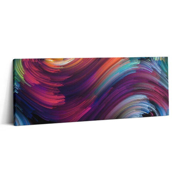 Canvas kép 125x50 Absztrakt hullámok