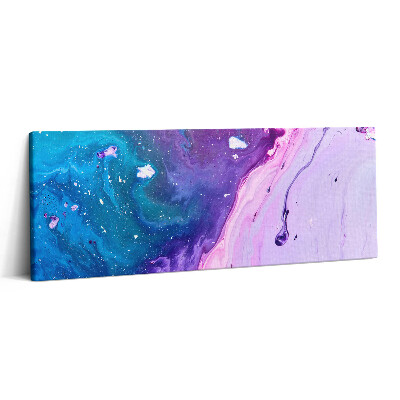 Canvas kép 125x50 Akril háttér festékkel