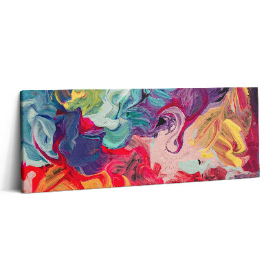 Canvas kép 125x50 Színes absztrakció