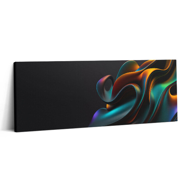 Canvas kép 125x50 Absztrakt futurisztikus hullám