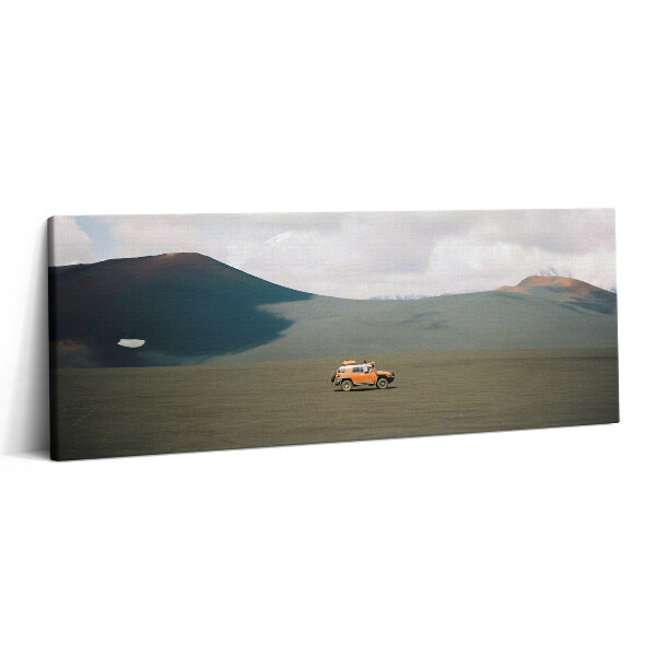Canvas kép 125x50 Egy jármű Kamcsatkán