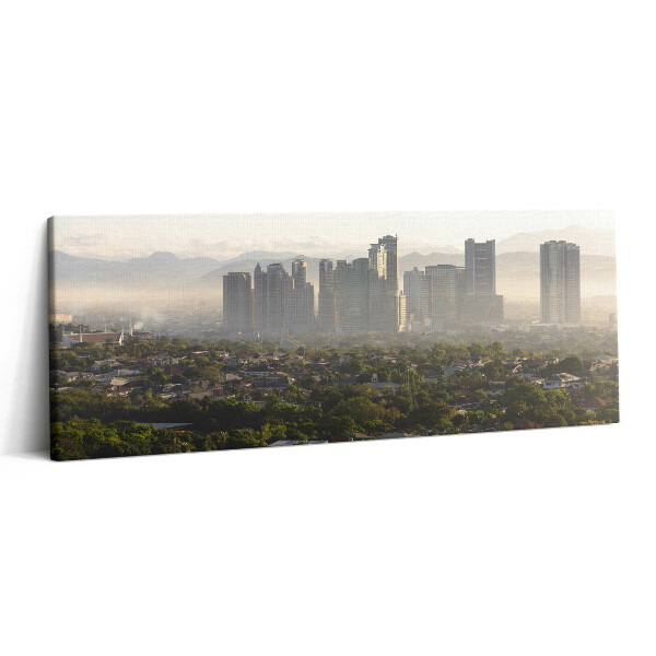 Canvas kép 125x50 Quezon City Fülöp-szigetek