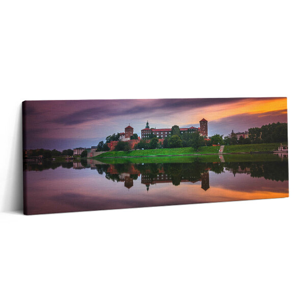 Canvas kép 125x50 Keleti Wawel királyi kastély