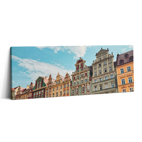 Canvas kép 125x50 Piactér Wroclawban