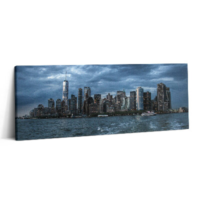 Canvas kép 125x50 New York-i panoráma