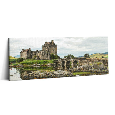Canvas kép 125x50 Eilean Donan kastély Skóciában