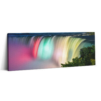 Canvas kép 125x50 A Niagara fényképezése