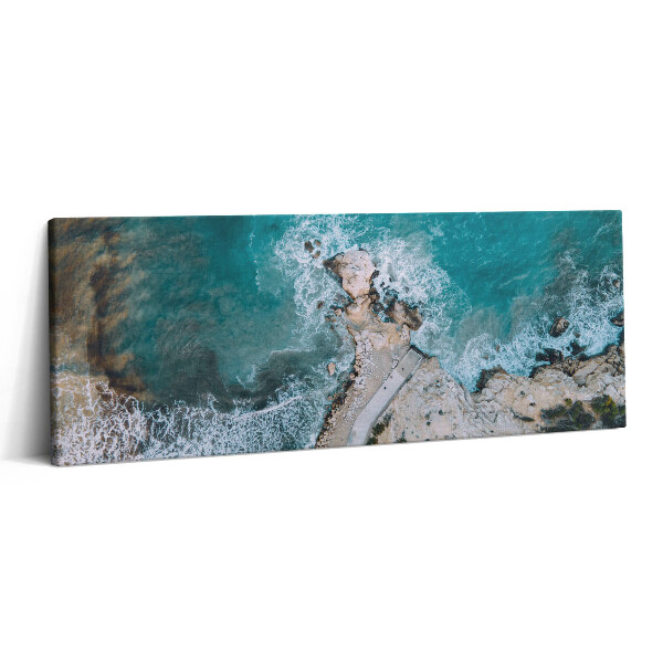 Canvas kép 125x50 Fjordok a Costa Blancán