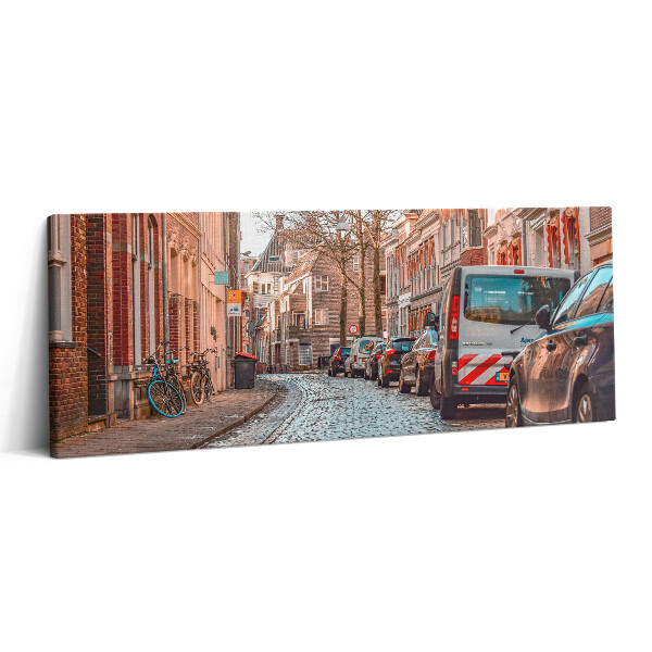 Canvas kép 125x50 Városi utca