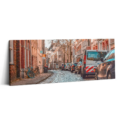 Canvas kép 125x50 Városi utca