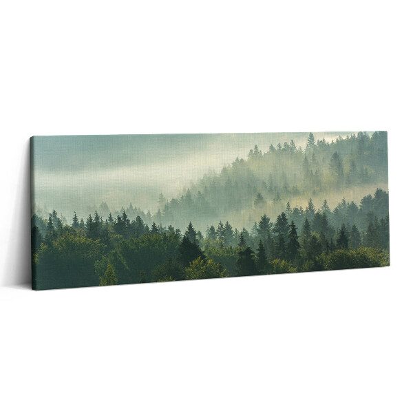 Canvas kép 125x50 Beszkidek napfelkeltekor