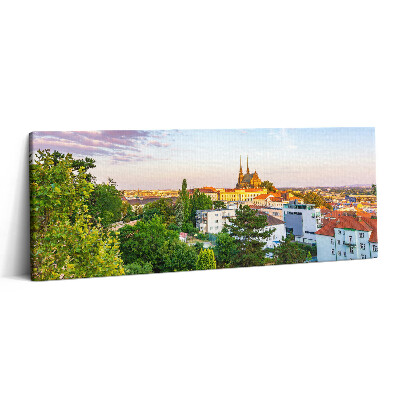 Canvas kép 125x50 Épületek Brno Csehország