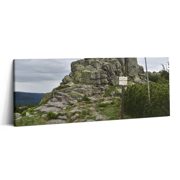 Canvas kép 125x50 Útvonal az Óriás-hegységben