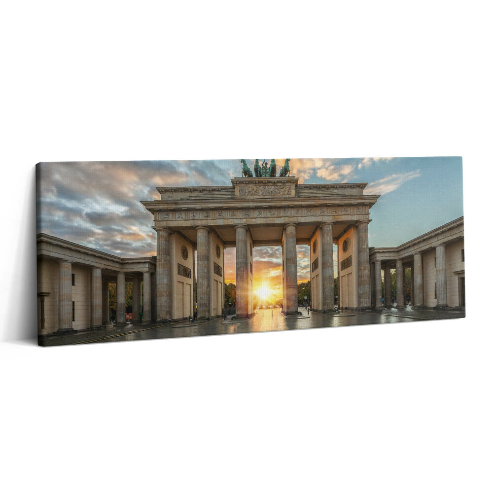 Canvas kép 125x50 Brandenburgi kapu Berlinben