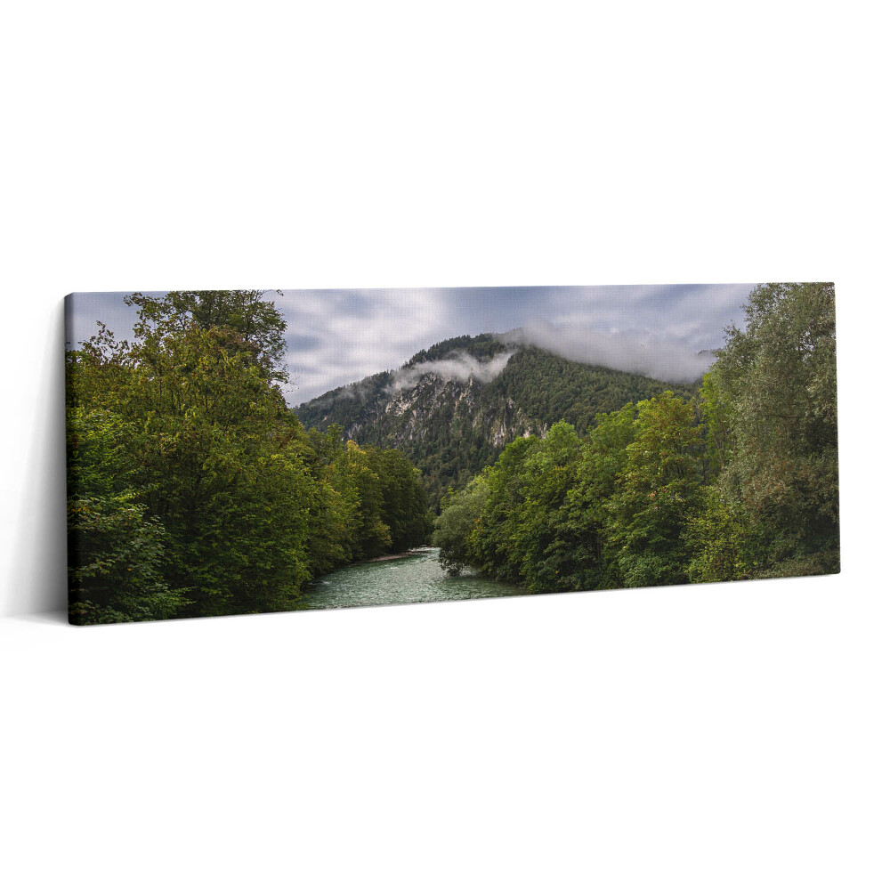 Canvas kép 125x50 Németország hegyvidéki tája