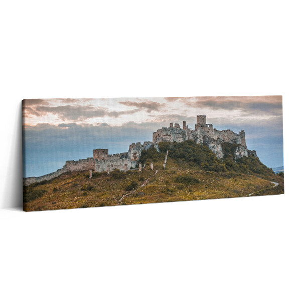 Canvas kép 125x50 Szepesi vár Szlovákiában