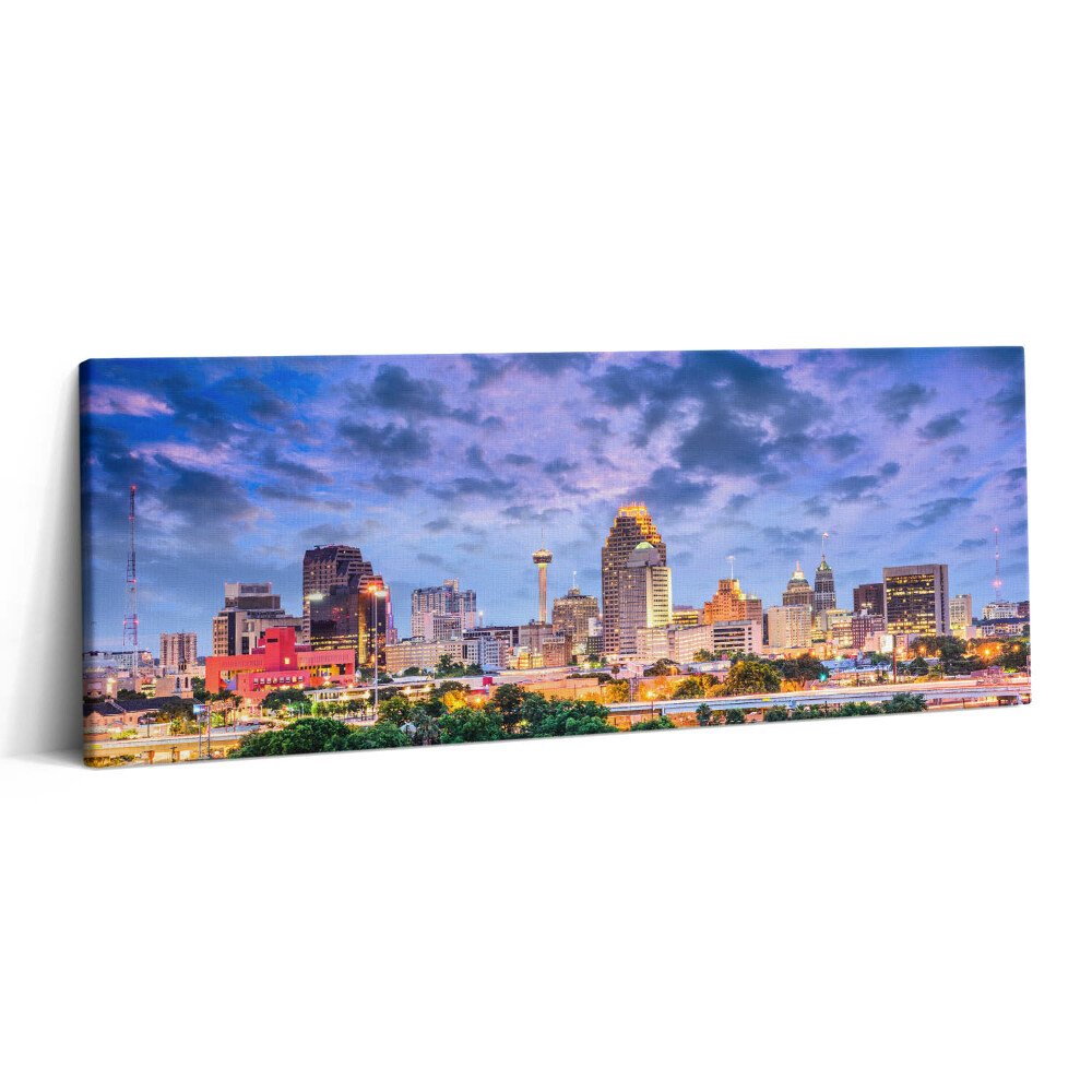 Canvas kép 125x50 San Antonio városkép