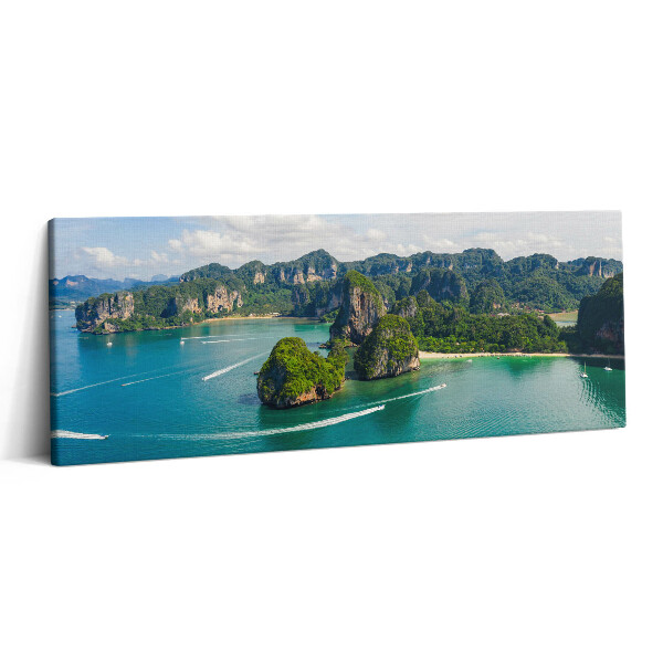 Canvas kép 125x50 Sziget Thaiföldön