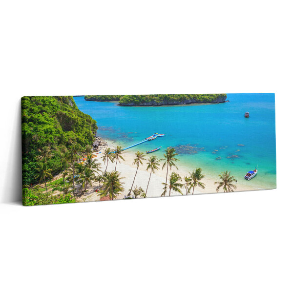 Canvas kép 125x50 Koh Samui Nemzeti Park Thaiföldön