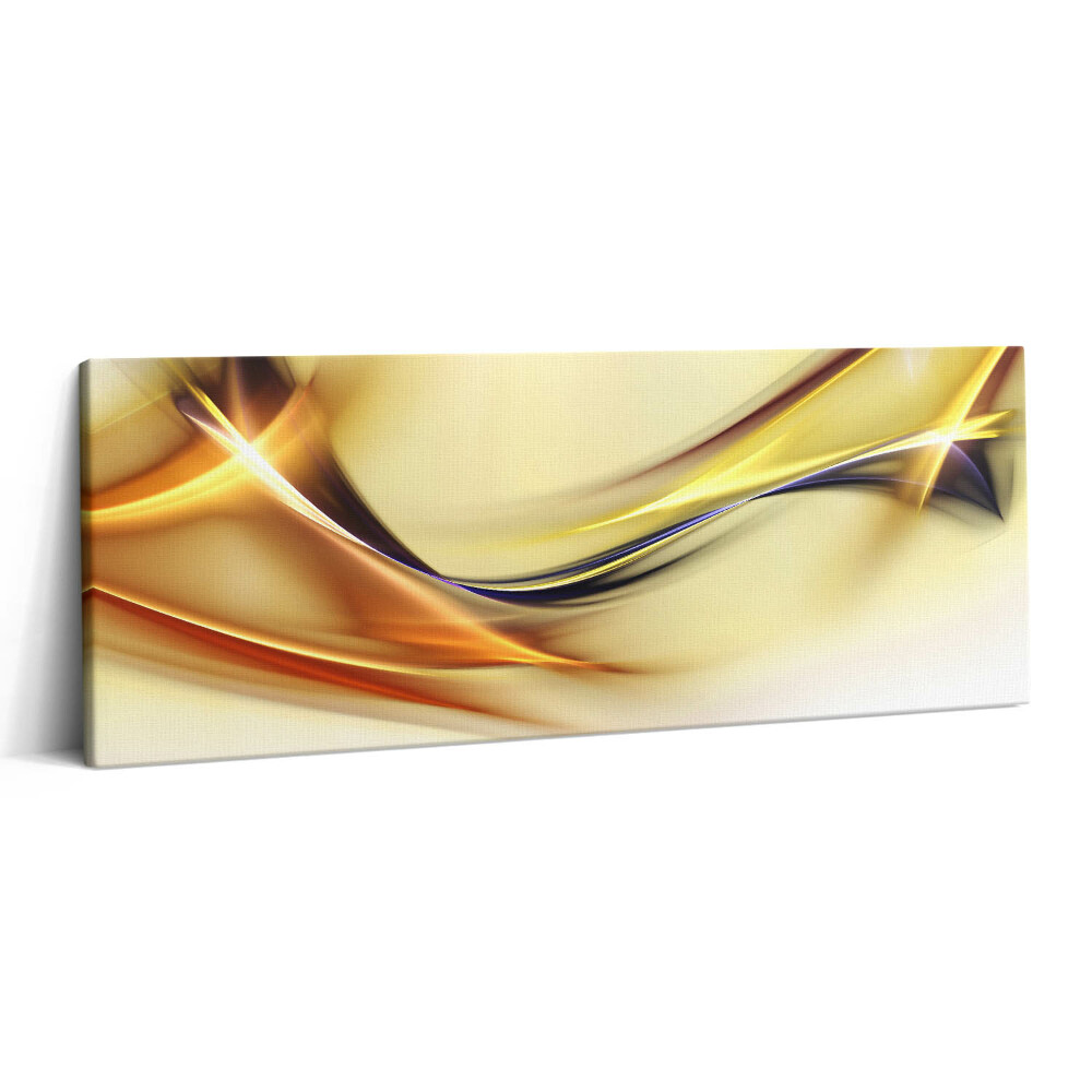 Canvas kép 125x50 Energiahullámok absztrakciója