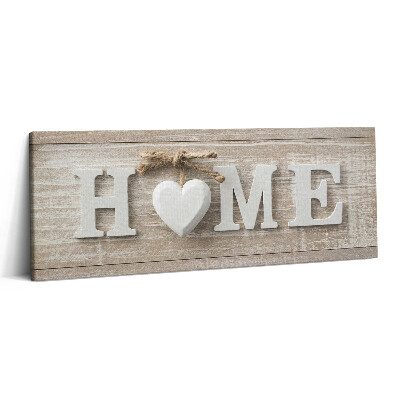 Canvas kép 125x50 Ház felirat