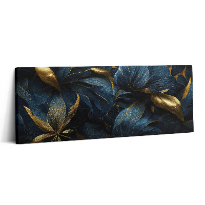 Canvas kép 125x50 Dekoratív virágok